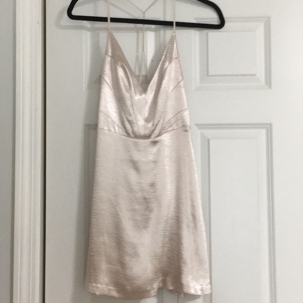 Urban Outfitters Metallic Mini Dress size 4